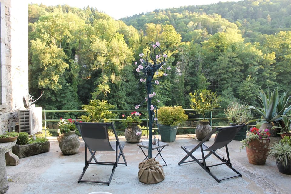 Patio, Balcony/Terrace, Mountain view