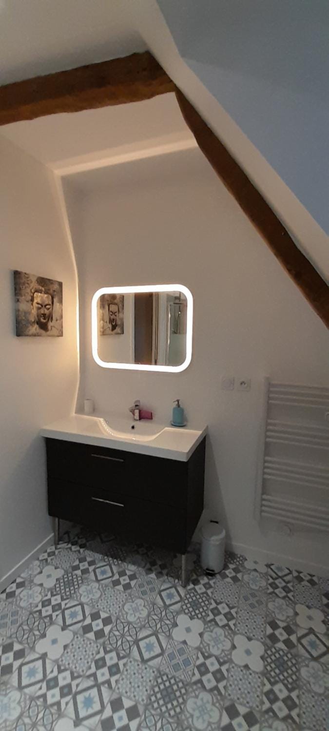 Appartement dans maison de 1789 au centre de Vitré Apartment in Brittany