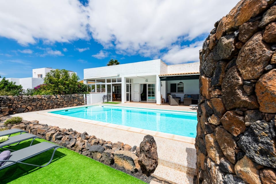 Pool view, sunbed