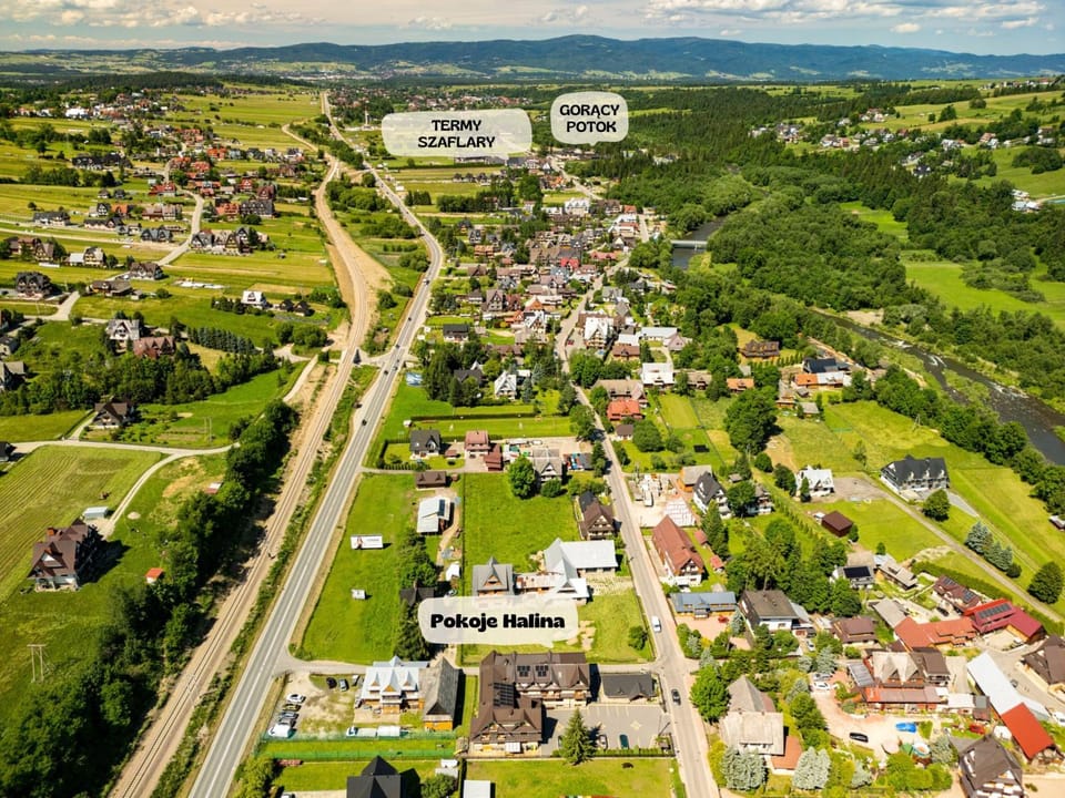Bird's eye view, Mountain view