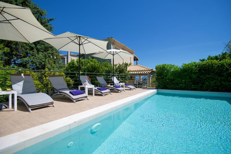 Garden, Pool view, Swimming pool, sunbed