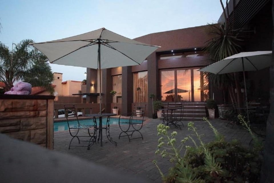 Property building, Balcony/Terrace, Pool view, Swimming pool, Internal: Not applicable to any particular room