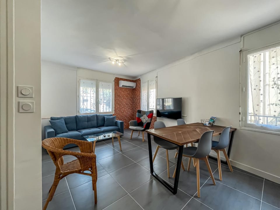 T2 tout équipé à 2 min de la plage ménage inclus 2 Apartment in Port-Vendres