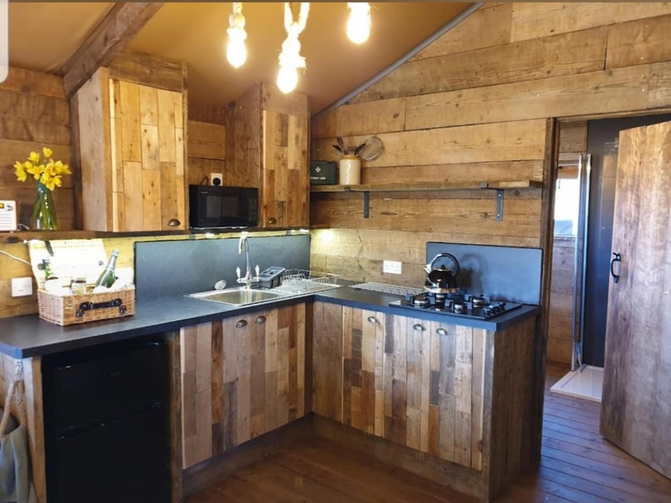 Luxury Safari Lodge-Sleeps 4 6-Deer Park-Dogs Ok House in Mid Devon District