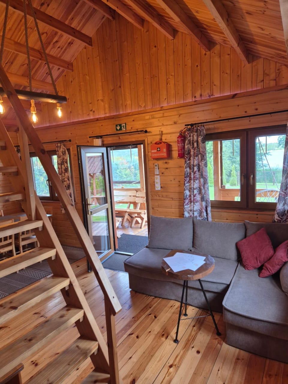 Siedlisko nr 5A nad jeziorem Skarlińskim, jezioro, mazury, domki letniskowe, bania House in Poland