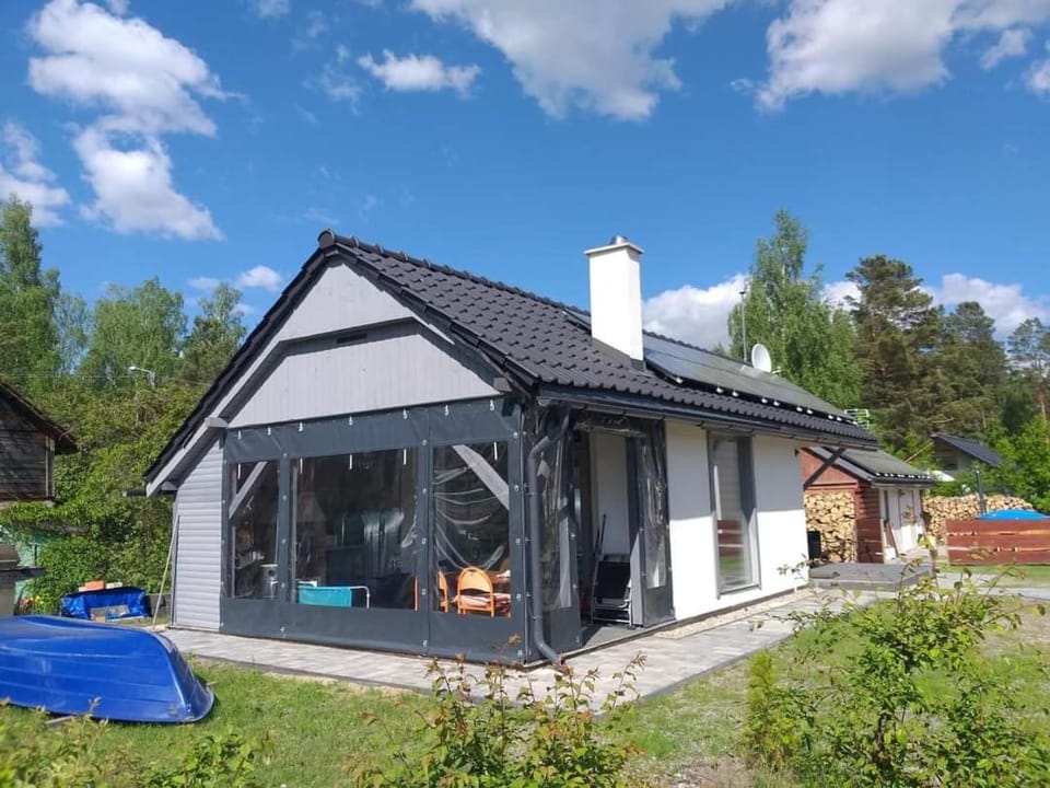 Mazury domek całoroczny Pelnik jezioro las House in Poland