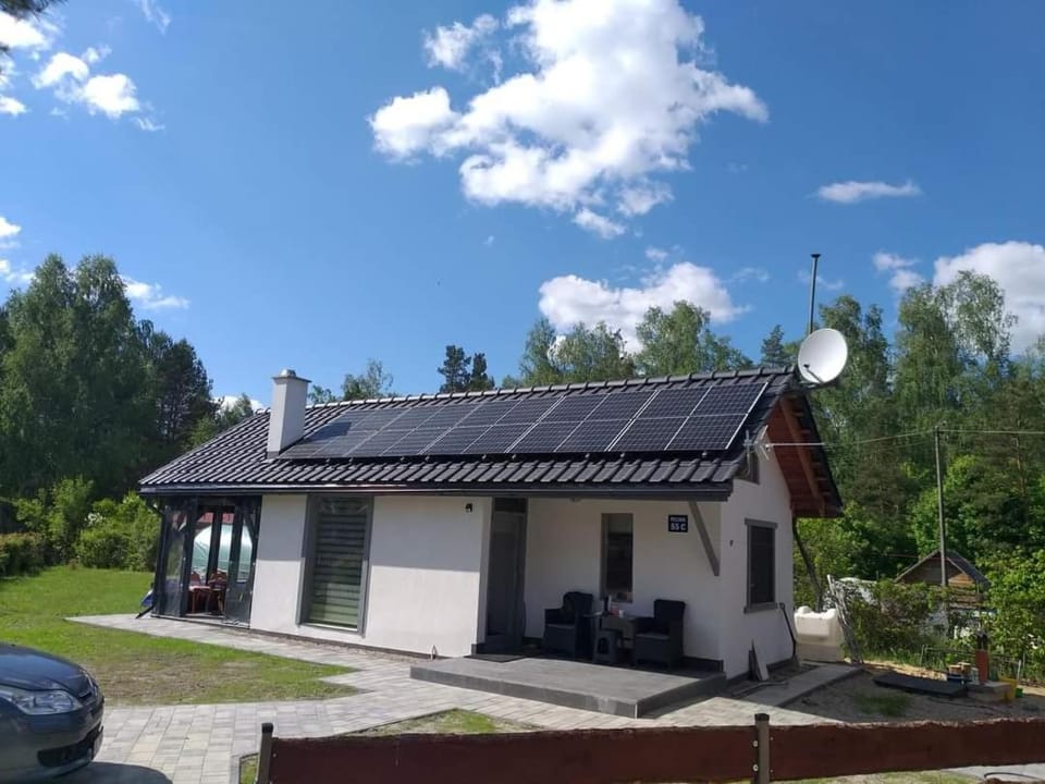 Mazury domek całoroczny Pelnik jezioro las House in Poland