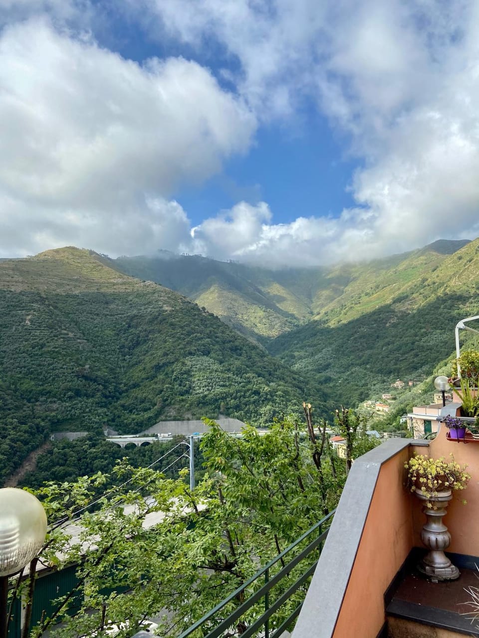 Balcony/Terrace, Mountain view