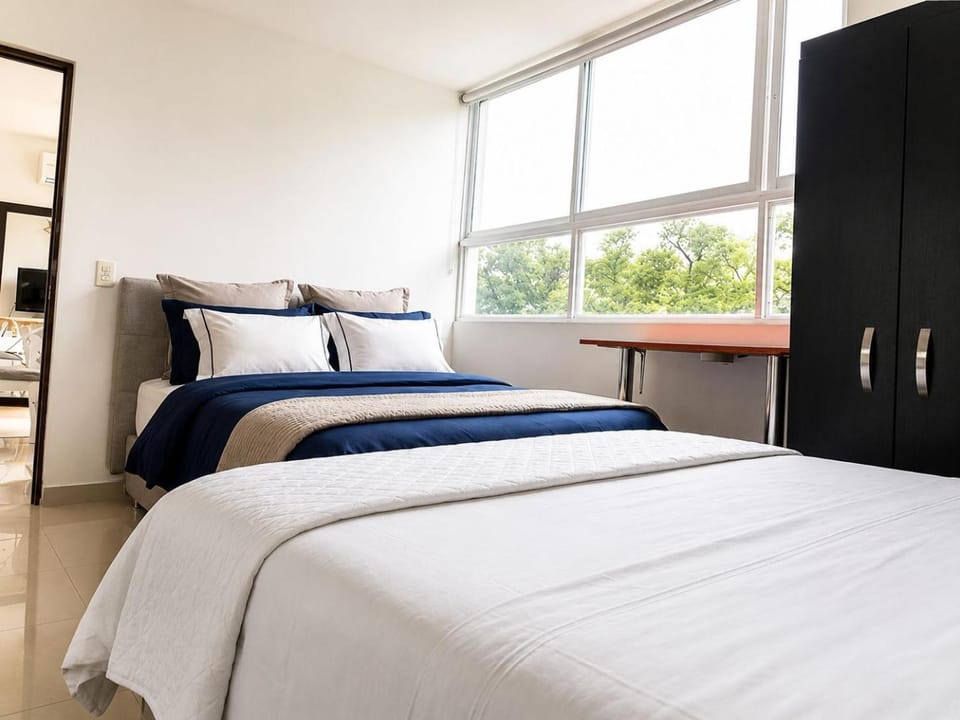 Apto norte entr sal Aeropuerto cerca terminal centro eventos V Pcfco Orquideorama acuaparque base aérea familiar hasta seis personas Apartment in Cali