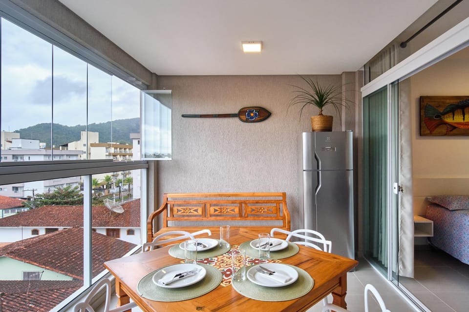 BH26: ACONCHEGANTE, MODERNO E SUPER BEM DECORADO!! Apartment in Ubatuba