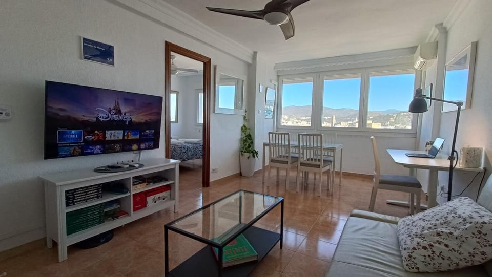 TV and multimedia, View (from property/room), Living room, Seating area, Dining area, Landmark view, Mountain view, air conditioner
