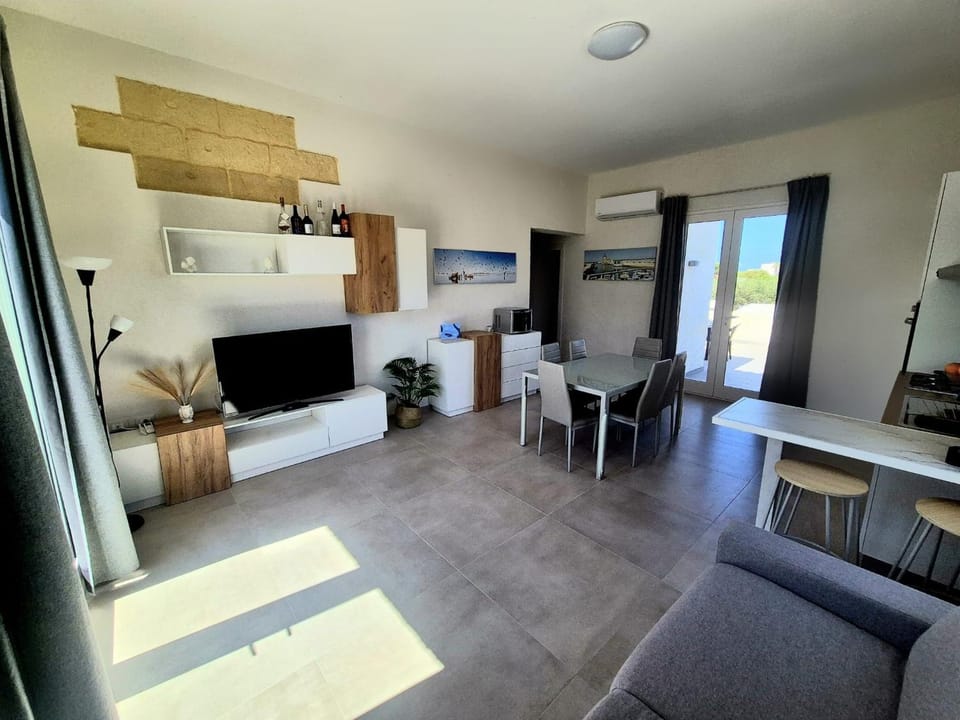 Living room, air conditioner