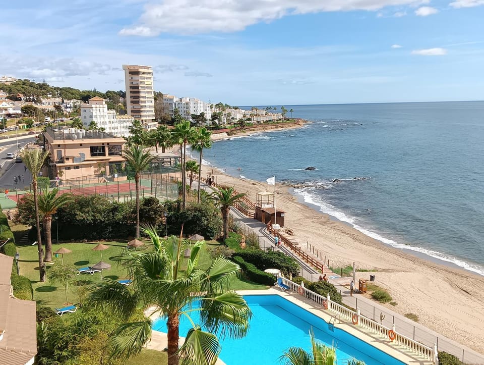 Bird's eye view, Beach, Swimming pool
