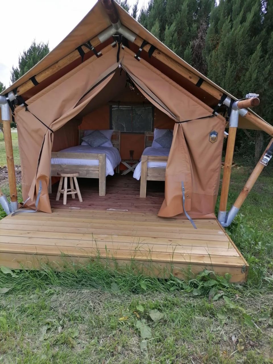 Patio, Bed, Photo of the whole room