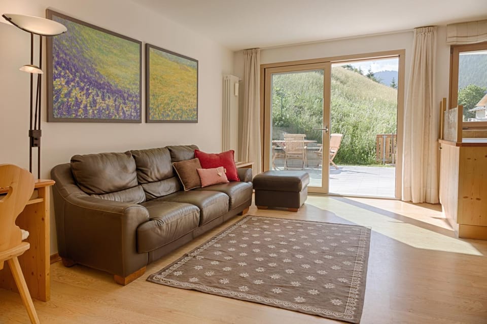 Living room, Seating area, Garden view, Mountain view
