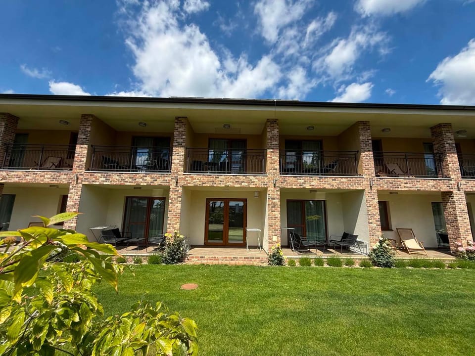 Property building, Garden view