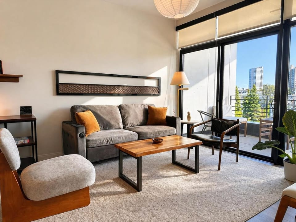East Side Luxury 1BR Apt · Near Brady St with Balcony and Lounge · Sleeps 4 Apartment in Milwaukee