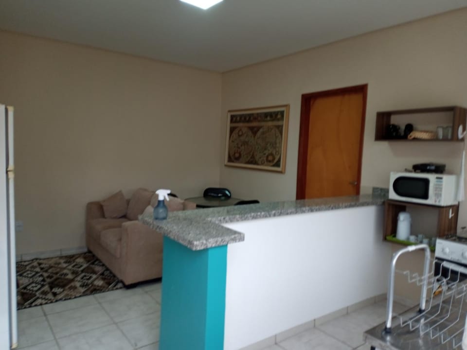 Kitchen or kitchenette, Living room, minibar