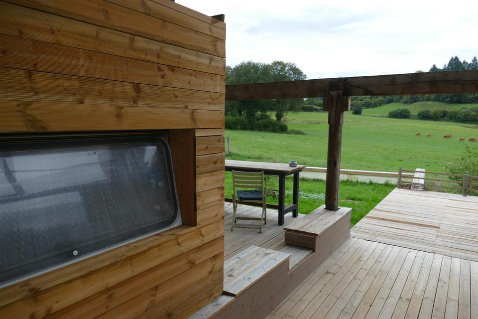 Chalet met mooi uitzicht Campground/ 
RV Resort in Nouvelle-Aquitaine