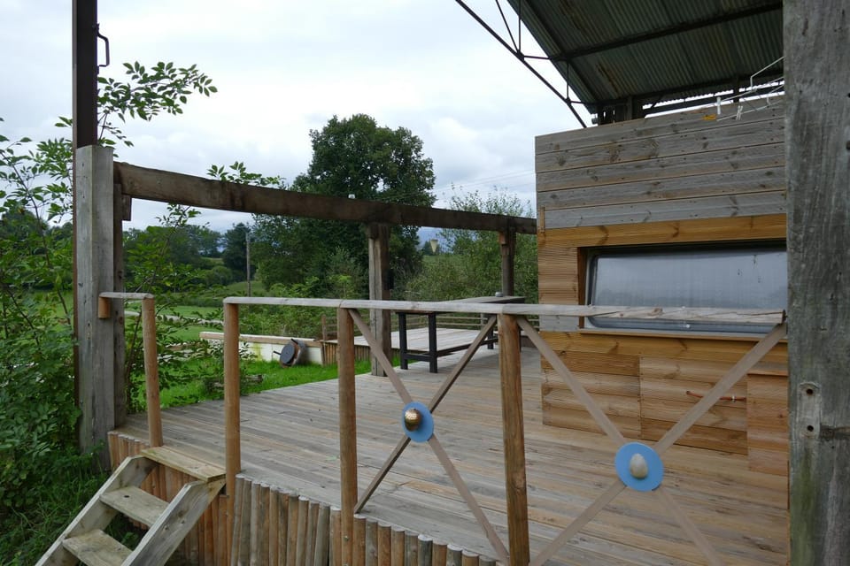 Chalet met mooi uitzicht Campground/ 
RV Resort in Nouvelle-Aquitaine