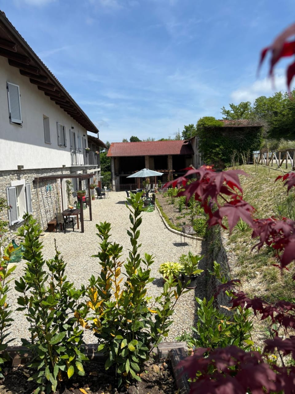 Property building, Garden