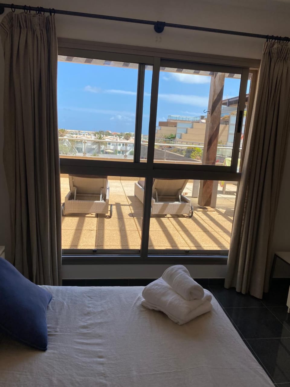 Natural landscape, Balcony/Terrace, Bedroom, Sea view
