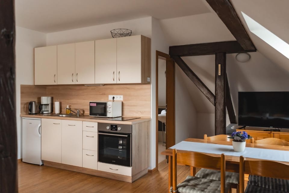 Kitchen or kitchenette, kitchen
