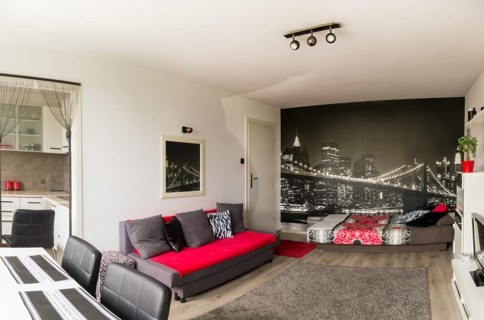 Bed, TV and multimedia, Living room, Photo of the whole room, Bedroom