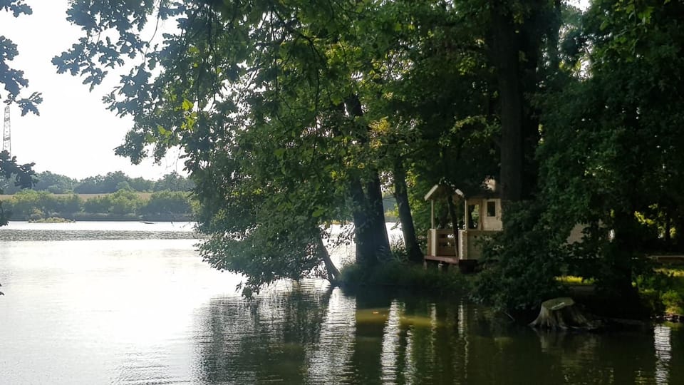 Natural landscape, Lake view