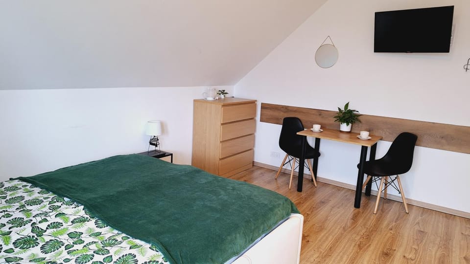 Bed, TV and multimedia, Photo of the whole room