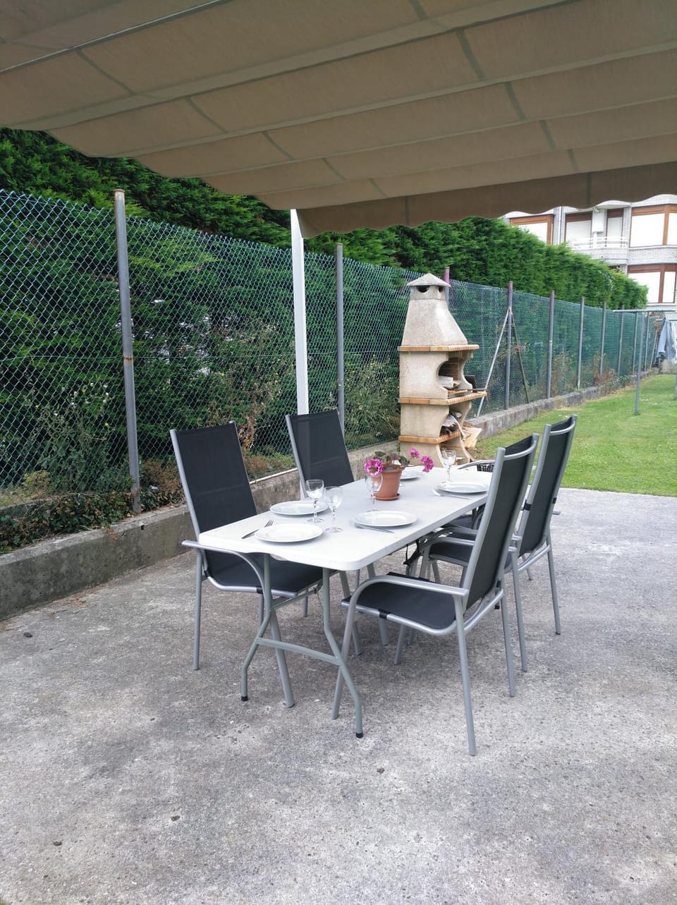 Patio, Garden, Dining area