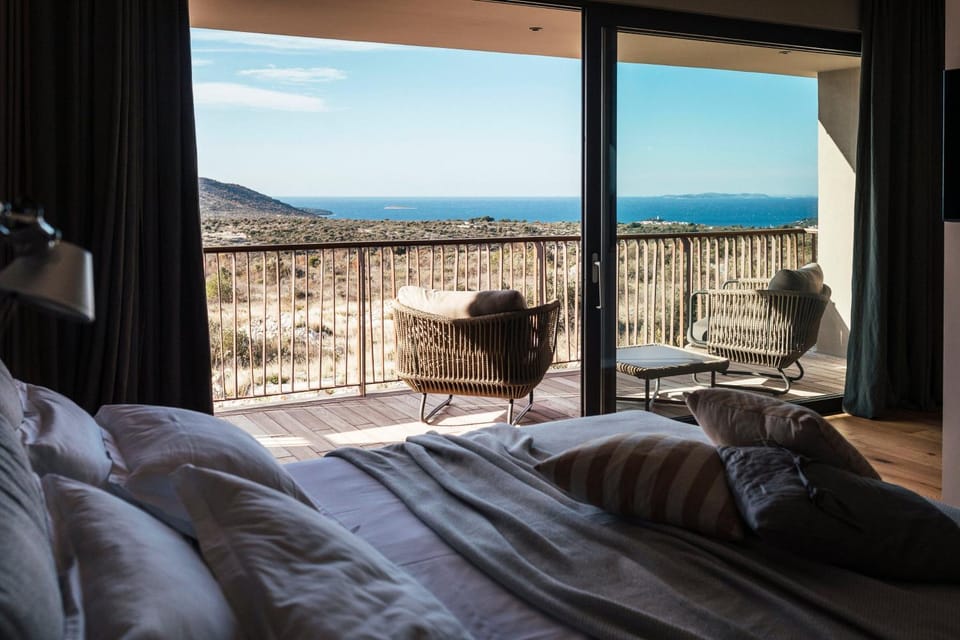 Day, View (from property/room), Balcony/Terrace, Bedroom, Sea view