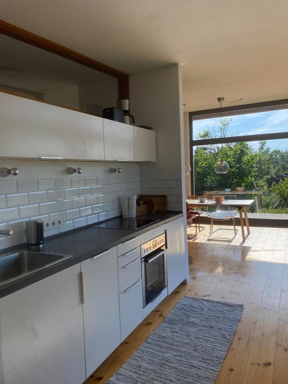 Day, View (from property/room), Balcony/Terrace, Kitchen or kitchenette, Dining area, pet friendly, stove