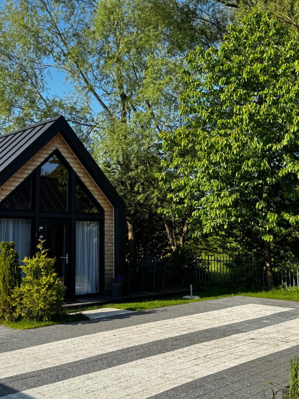 Trzy Domki w Mielnie Nature lodge in West Pomeranian Voivodeship, Poland