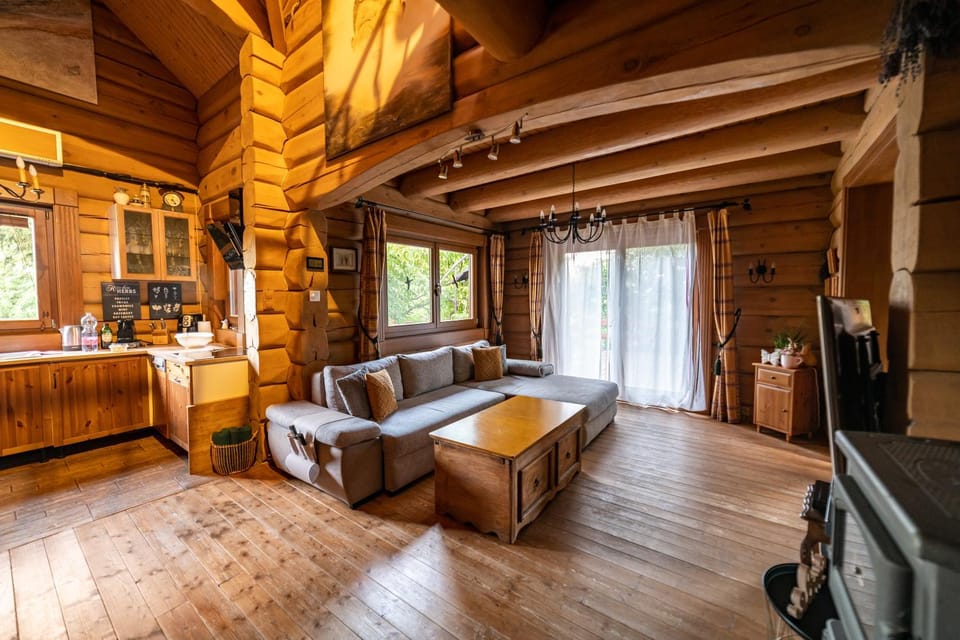 Living room, kitchen