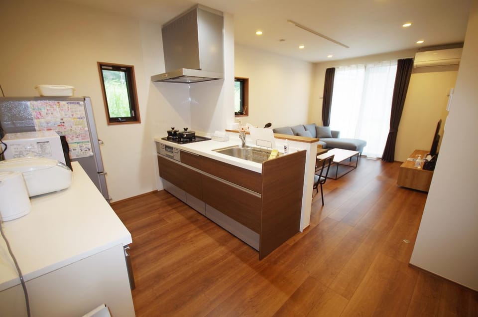 Kitchen or kitchenette, minibar, kitchen