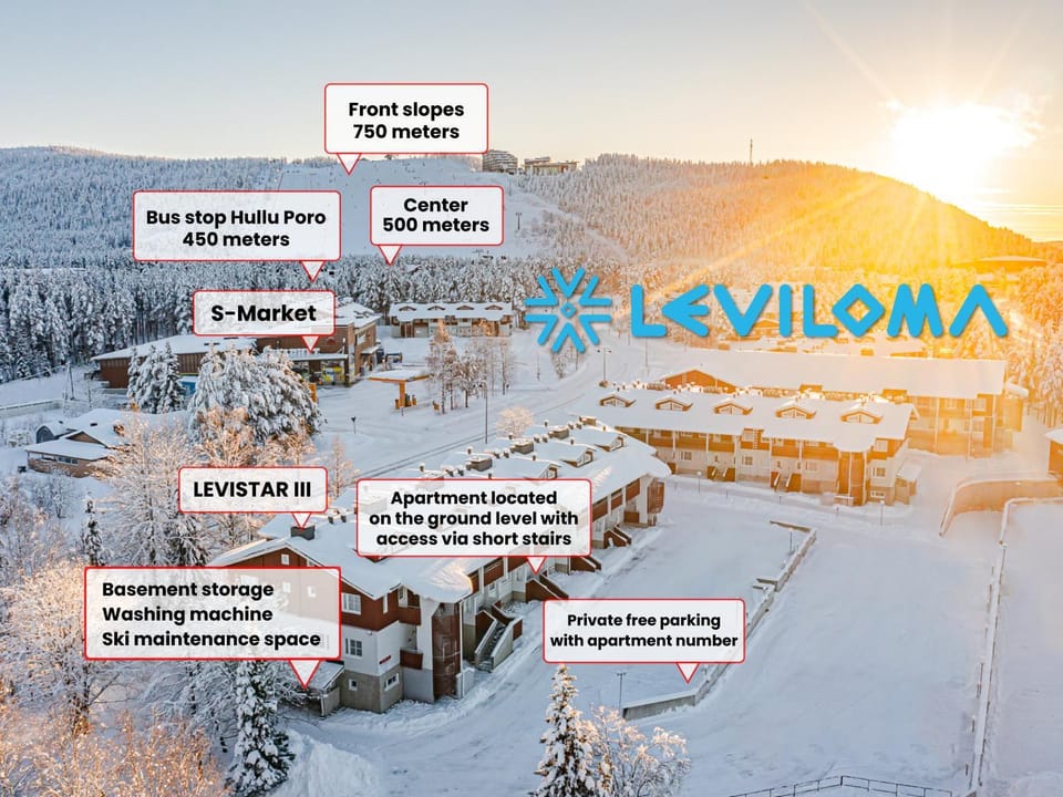 Leviloma - 21m2 A - Levi majoitus loma-asunto Levistar huoneisto - Levi accommodation Levistar apartment Apartment in Lapland