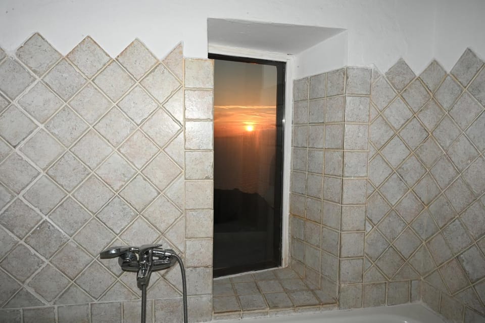 Bathroom, Sunset
