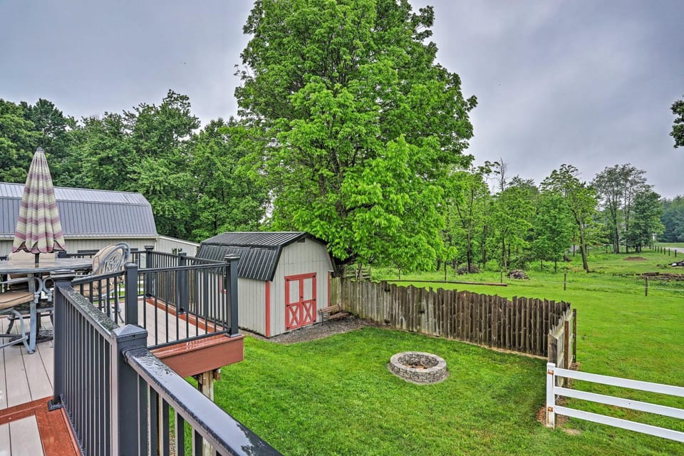 Millersburg Home w/ Covered Porch & Fire Pit! House in Ohio