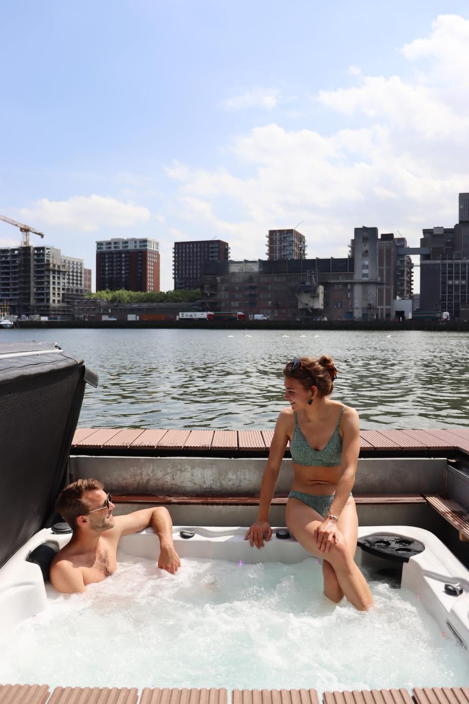 Wikkelboats at Floating Rotterdam Rijnhaven House in Rotterdam