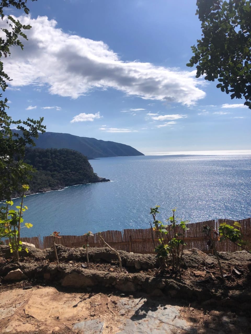 Natural landscape, Sea view