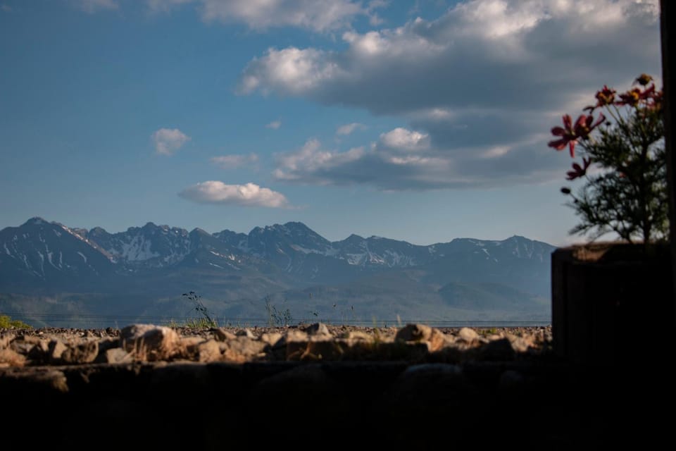 Property building, Natural landscape, Mountain view