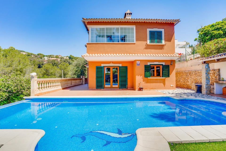 Property building, Facade/entrance, Swimming pool