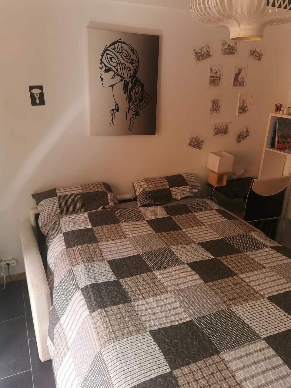 Bed, Bedroom
