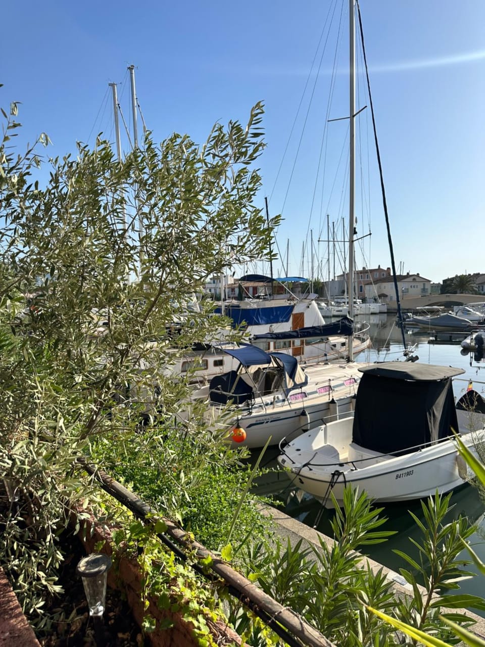 Appartement Port Grimaud 2/4 pers avec grande terrasse Apartment in Cogolin