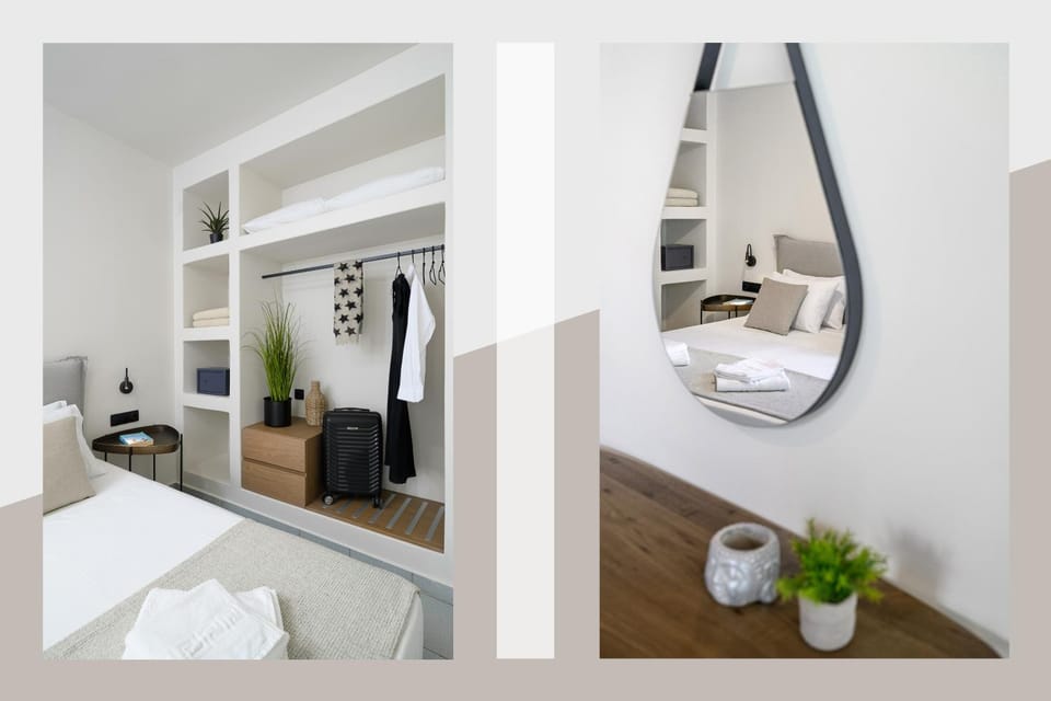Photo of the whole room, Bedroom