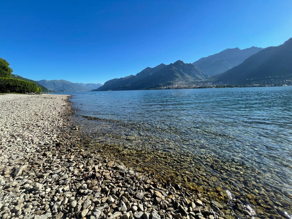 Lake view, Mountain view