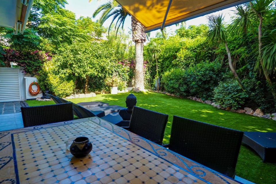 Patio, Balcony/Terrace, Garden view