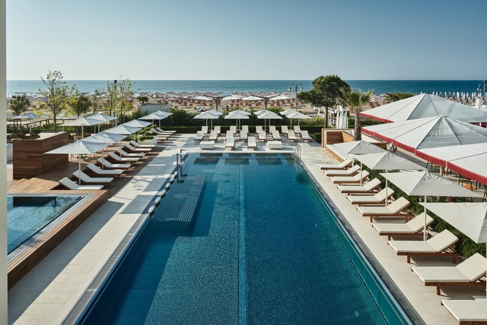 Day, Summer, Beach, Sea view, Swimming pool, Swimming pool, sunbed