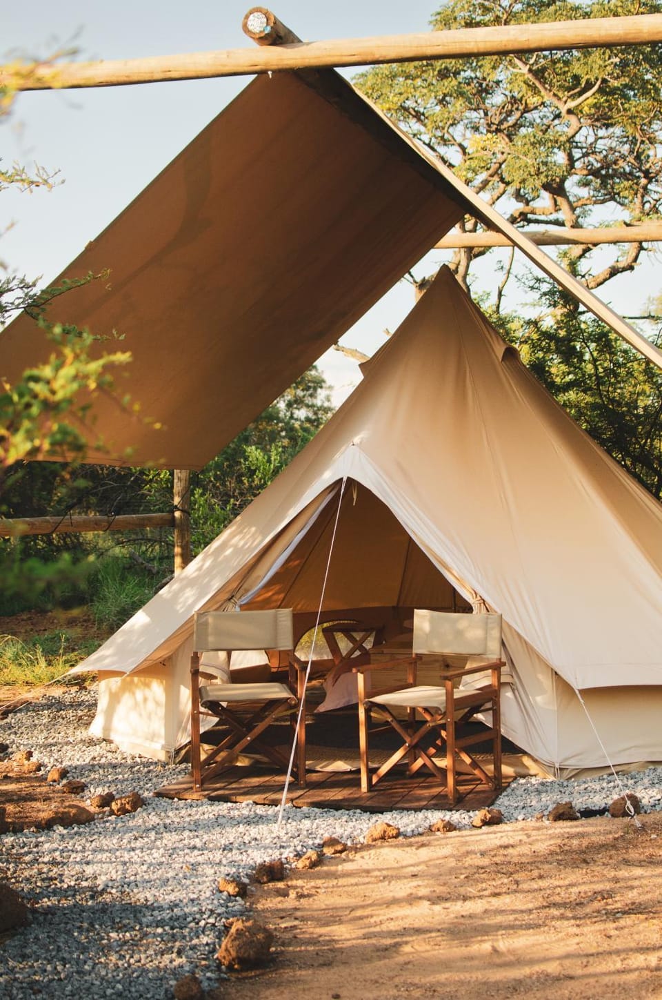 The Leadwood Safari Camp Luxury tent in Gauteng